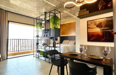 Lindo flat em prédio luxuoso - Excelente localização - Foto 6