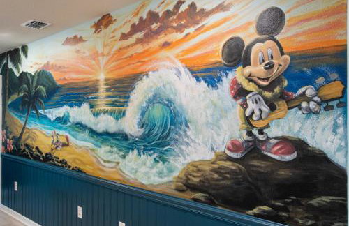 New 10-bedroom Luxury Retreat, Private Pool and Spa, Near Disney and Orlando - Foto 39