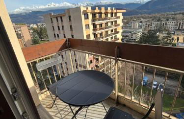 Appartement Bellevue - T2 vue montagne - calme - parking gratuit - 4 personnes - Foto 8