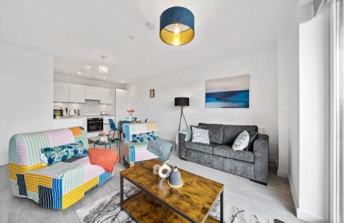 Stylish 1BR Flat in Hayes 4 Guests-5 Min to Heathrow#20 Min to Central London - Foto 1