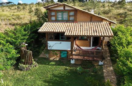 Chalé Mata Virgem - 1km do centro, ao lado de várias cachoeiras, com cozinha completa e conforto para até 6 pessoas - Foto 14