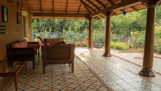 Zona de estar del vestíbulo