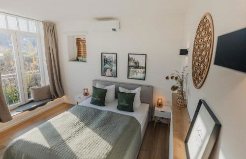 MAINTERRASSE Boardinghouse am Fluss klimatisierte Apartments mit 80qm Terrasse - Foto 4