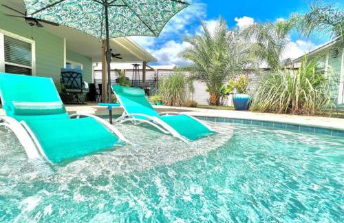 2 Fins Up, Beach Home, Private Pool , Golf Cart, 6 beds - Foto 14