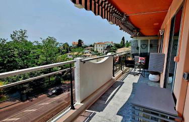 T2 Vue Mer avec Grande Terrasse & Parking 4 min Plage - SpiritofFamily06 - Foto 5