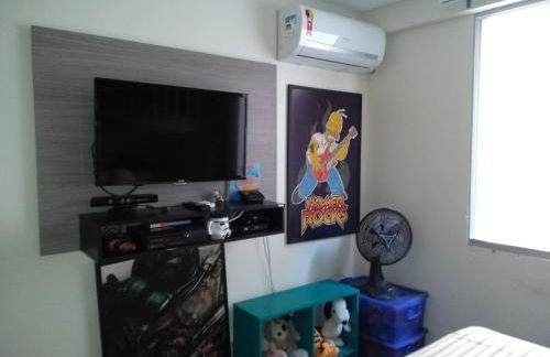 Apê Beira Mar Balneário Camboriú Pé na Areia próximo a Roda gigante Com Churrasqueira e garagem de fácil acesso poucos metros do Mundial de Beach tennis - Foto 11