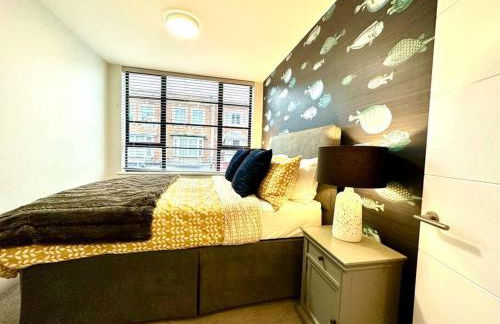 Luxury Apartment Next to the Beach New 2 Bedroom - Great Location - Fast WiFi - Smart TV - sleeps up to 4! Close to Purbeck, Corfe Castle, Sandbanks, Poole & Bournemouth - Foto 8