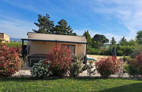 Havre de paix en Drôme villa moderne climatisée - jacuzzi "la maison d'à côté" - Foto 13