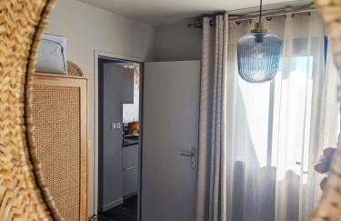 AMARRÉ Gîte Bambou T2 Chambre indépendante - Foto 15