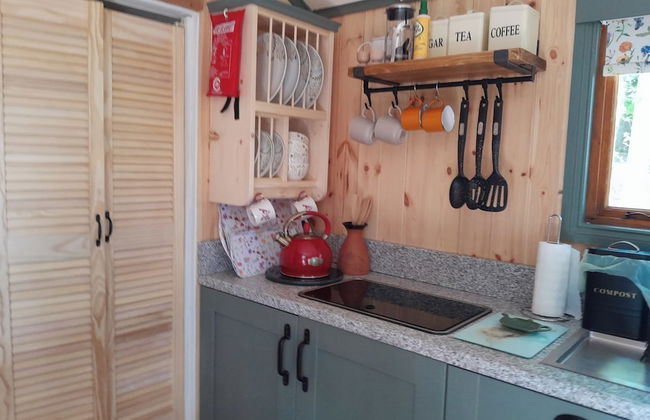 Little Greenwood Shepherd Hut - Sleeps 2 - Foto 8