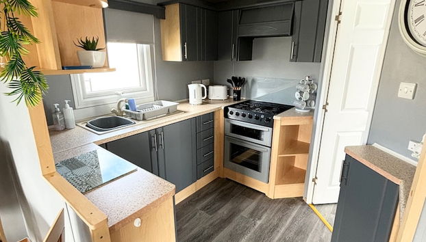 6 Berth Caravan - Sealands, Ingoldmells - Foto 5, Cocina privada