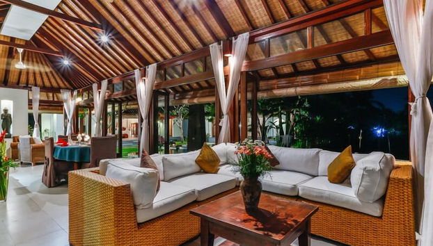 Zona de estar del vestíbulo