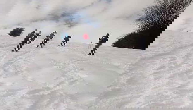 Passeggiata con le racchette da neve ad Alto Campoo