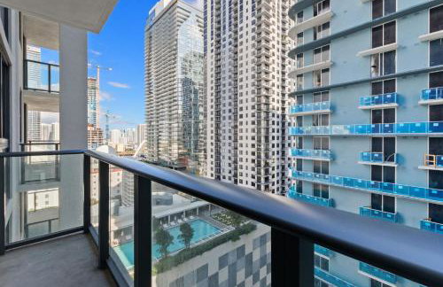 Chic Studio Rooftop Pool in Miami Worldcenter - Foto 12