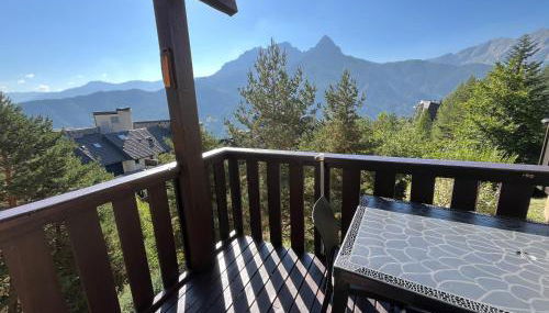 Studio terrasse sud vue montagnes Pra Loup 1500 - Foto 2