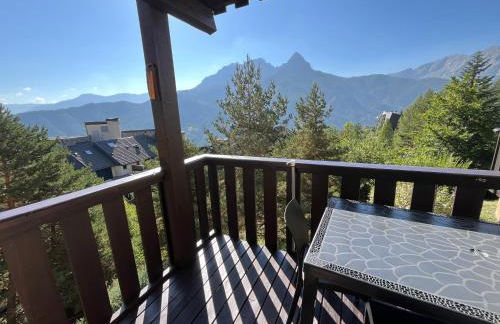 Studio terrasse sud vue montagnes Pra Loup 1500 - Foto 2