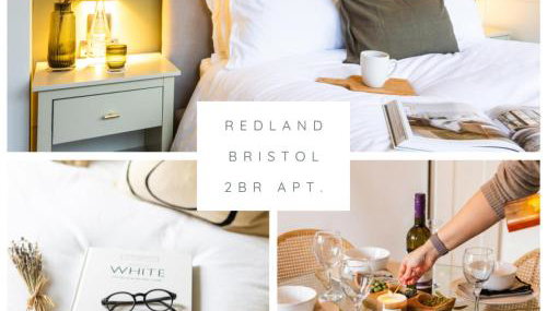 2-Bed Apartment in Redland, Bristol - Work-Ready - Foto 4