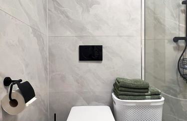 bonquartier - Design Apartment mit Balkon, Arbeitsplatz und Parkplatz - Foto 25