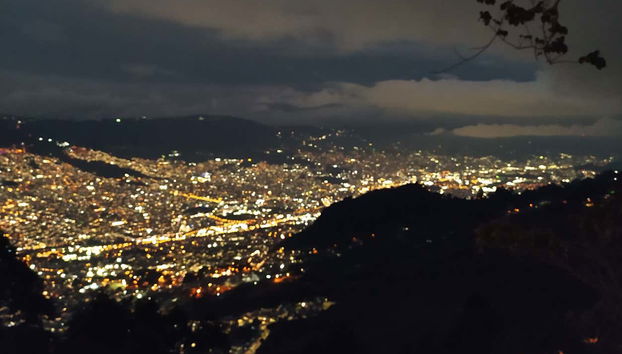 Disfrutando de las vistas durante el tour