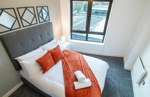 Balcony Waterside 2-Bed Apartment Central Leeds - Foto 10