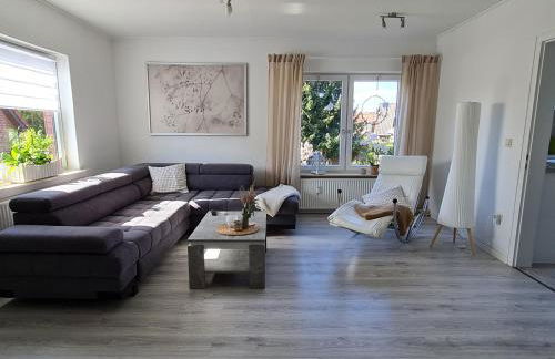 Anjas Ferienwohnung in Syke-am Bahnhof, zentral aber ruhig, 2 Zimmer, Terrasse, Parkplatz, Bremen nur 25 km - Foto 6