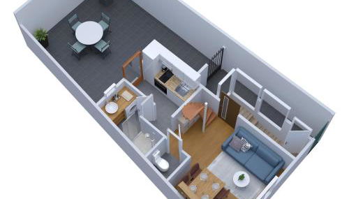 Le Relax - Maison climatisée avec terrasse - Troyes - Foto 4