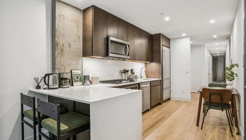 Modern 2BR with WD in Elevator Building in NoMad - Photo 2, stove, dishwasher, toaster