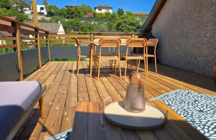 La maison Laborey, gite avec terrasse et piscine - Foto 40