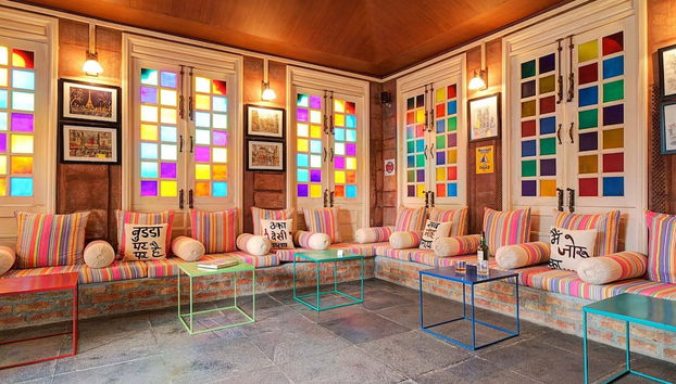 Sala de estar do lobby