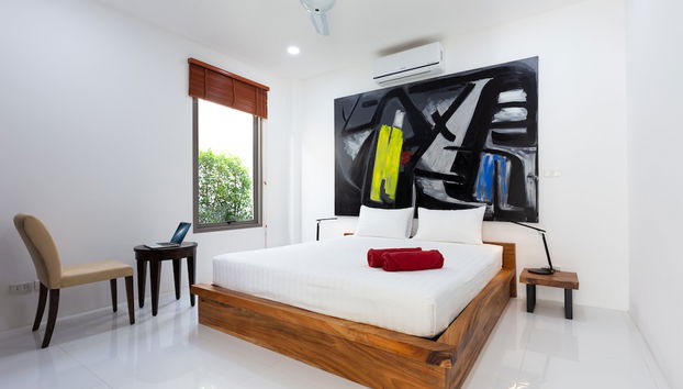 Open-space Design 4BR Pool Villa Luna - Foto 4, Habitación