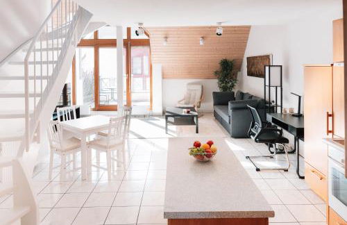 Maisonette-Wohnung Airport Messe Stuttgart - Balkon - Parkplatz - Foto 4