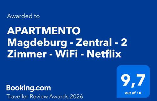 APARTMENTO Magdeburg - Zentral - 2 Zimmer - WiFi - Netflix - Foto 2