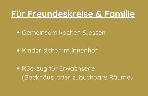 Altkreut Festenhof, Linde und Kastanie, 2 große FeWos für Gruppen bis 19 Personen ruhig und naturnah, 60 Min von München - Foto 29