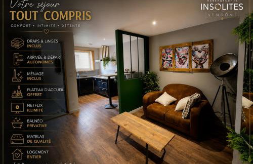 Loft Suite de luxe - Jacuzzi - SPA - Balnéo Vendôme - Foto 17