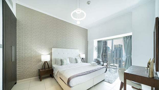 Lavish One Bedroom with Amazing Sun Deck & Pool - Foto 2, Habitación