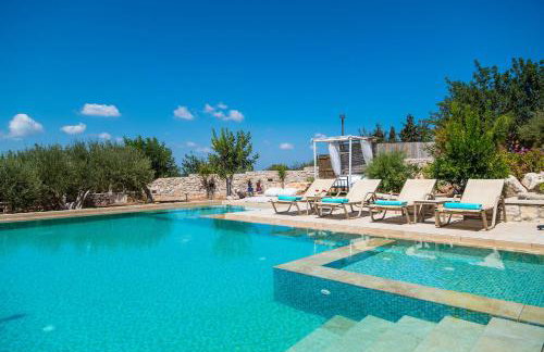 Cretan Lux Villa Heated Pool - Foto 65