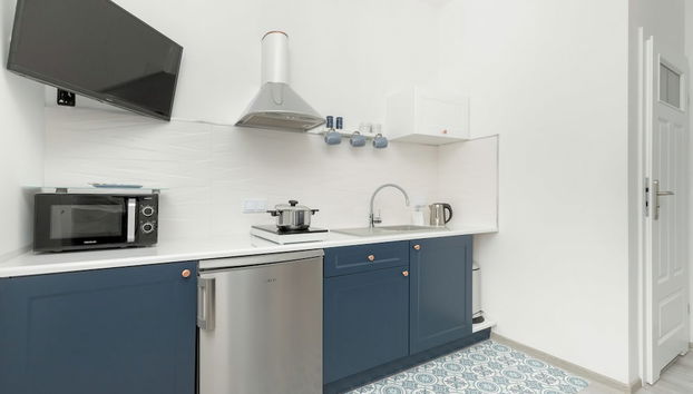 Sopot Studio With Veranda by Renters - Foto 4, Cocina privada