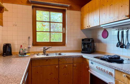 Holz-Ferienhaus Oberbrändi: Kachelofen, Sauna, WLAN, am Wald - Foto 39