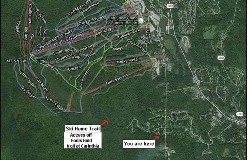 6BD 3BA - Mount Snow VT - Ski-Back Trail - Shuttle - Foto 19