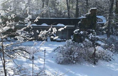 Midcentury Modern ZenHouse Sculptor Studio - Foto 31