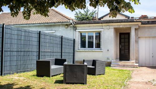 Maisonnette avec jardin, parc du chêne (tram T5) - Foto 1, Garden