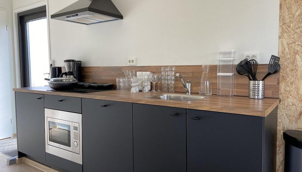 Bright Nature Chalet With Terrace - Photo 4, Private kitchen