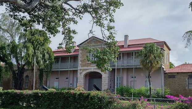 Una delle case di questa zona di Bridgetown