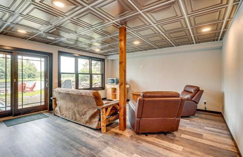 Dock, Fire Pit Historic Lakefront Cabin in Mercer - Foto 20