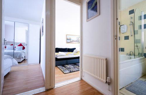 Large 1BR with Sofa Bed near ExCeL and Canning Town, Fast WiFi - Foto 23