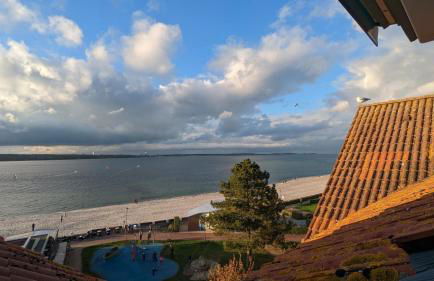 Strandkoje in erster Reihe mit traumhaftem Blick auf die Kieler Förde - Foto 17