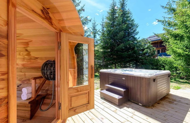 Large Chalet With Barrel Sauna and Whirlpool - Foto 20
