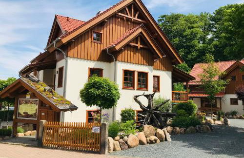 Luxus Ferienhäuser Chalets zum Ilsetal mit Kamin & Sauna in Ilsenburg im Harz - Foto 47