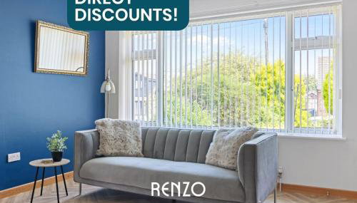 Vibrant 2-bed Home in Nottingham by Renzo, Free Driveway Parking, Sleeps 6! - Foto 2
