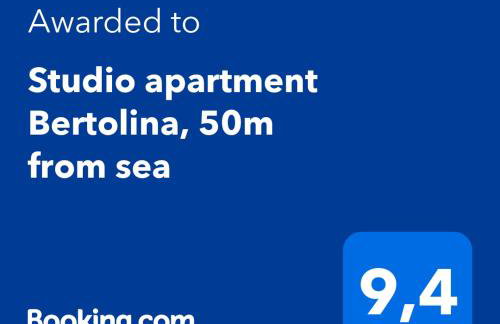 Studio apartment Bertolina, 50m from sea - Photo 6